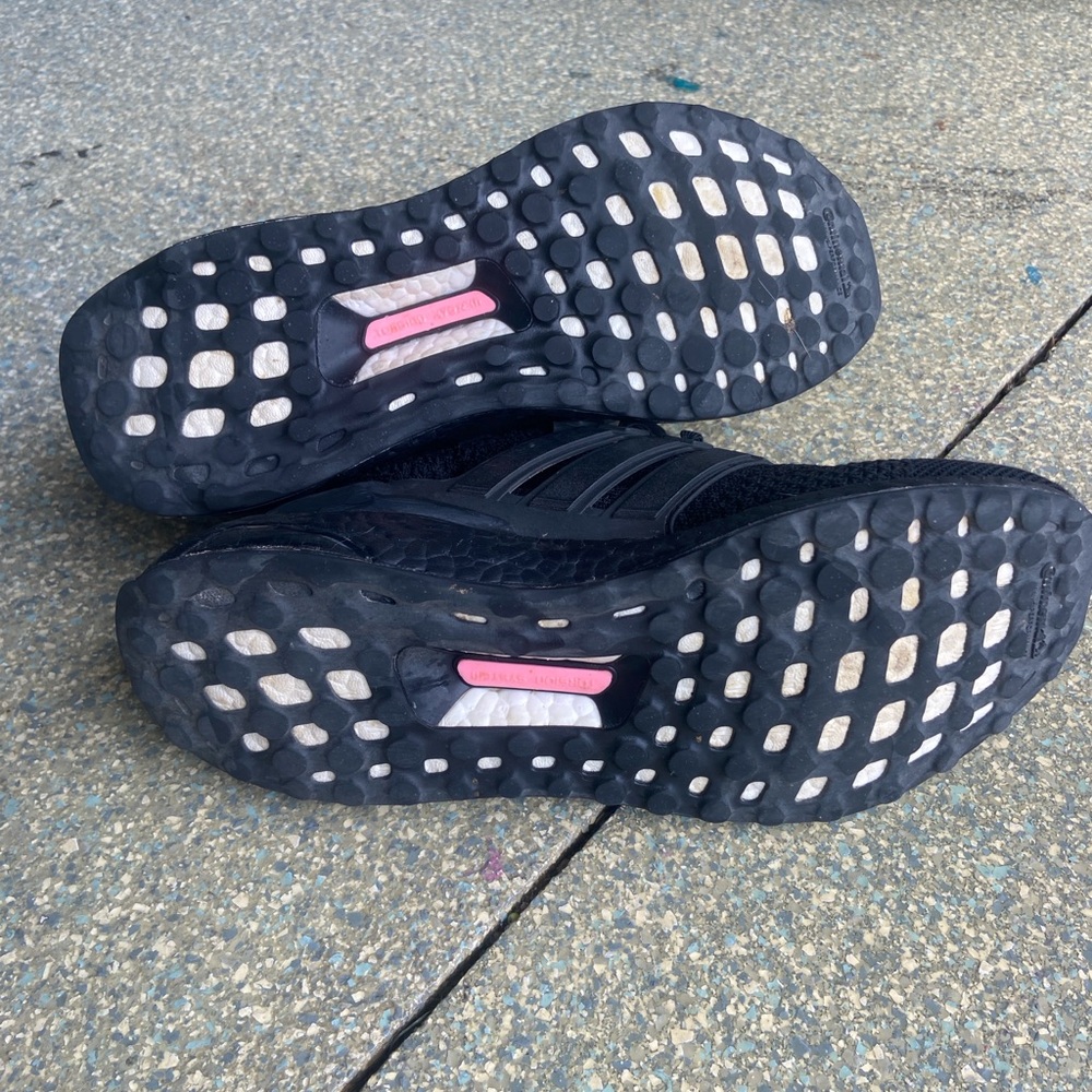 Adidas Black Ultraboost 5.0 DNA Athletic Shoes with Primeknit - Picture 4 of 8